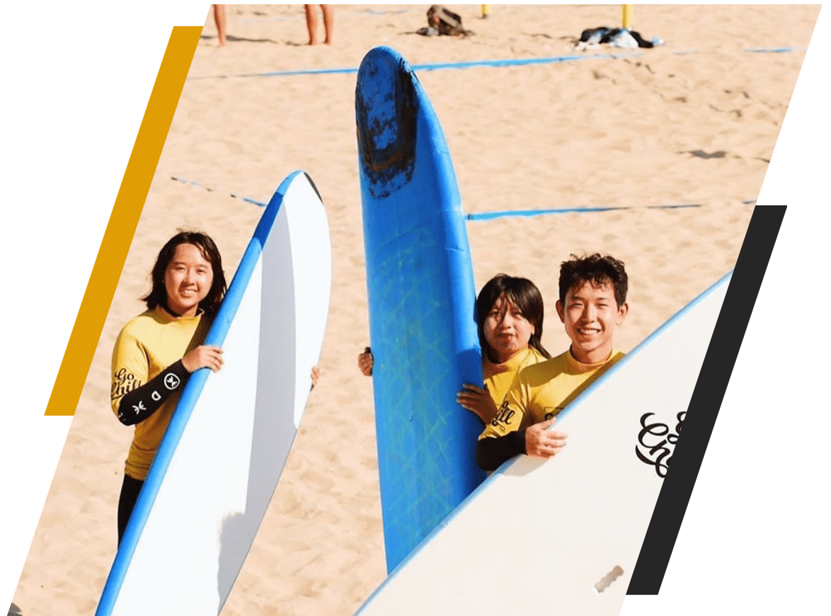 atf a person on a surf board