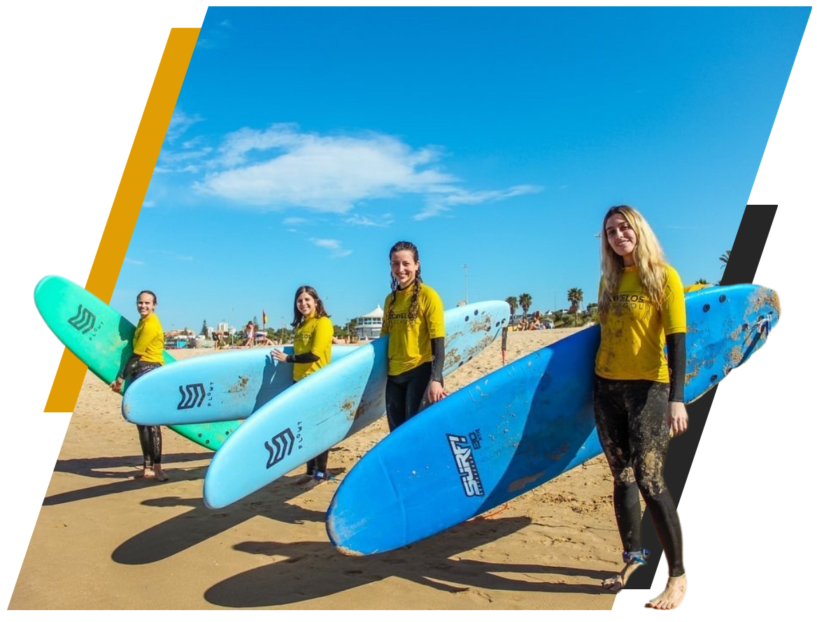 home 1 test a person carrying a surf board